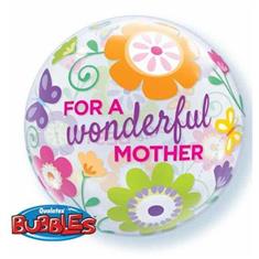 Mother's Day Single Bubble Balloon