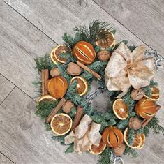 Delightful Oranges Wreath
